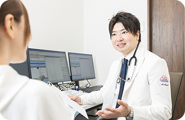問診・検査・診断・治療のご説明