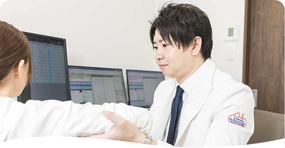 医師による診察と検査で症状の原因を正しく把握