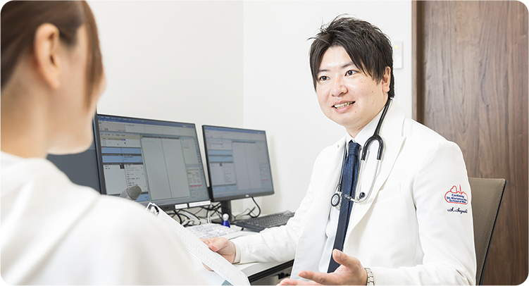 経験豊富な医師が、事故後の不安に寄り添いながら丁寧に診療