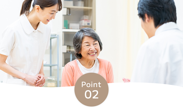 多くの病院で研鑽を積んだからできる症状の不安に寄り添った診療