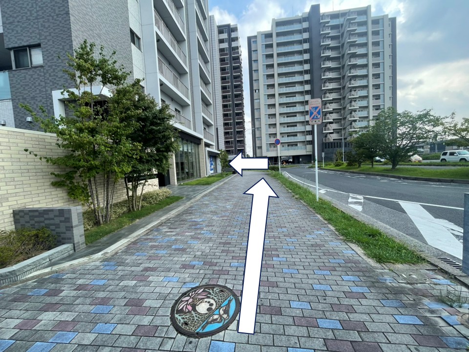 浜野駅改札から当院までの行き方